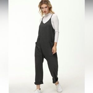 Wide Leg Jumpsuit with Pockets